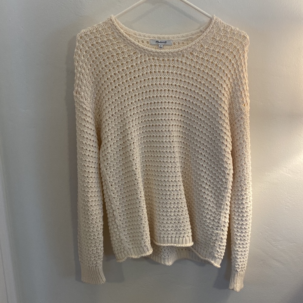 Madewell Waffle Sweater